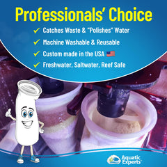 Aquatic Experts 200 micron felt delivers dense mechanical filtration for clearer water.
