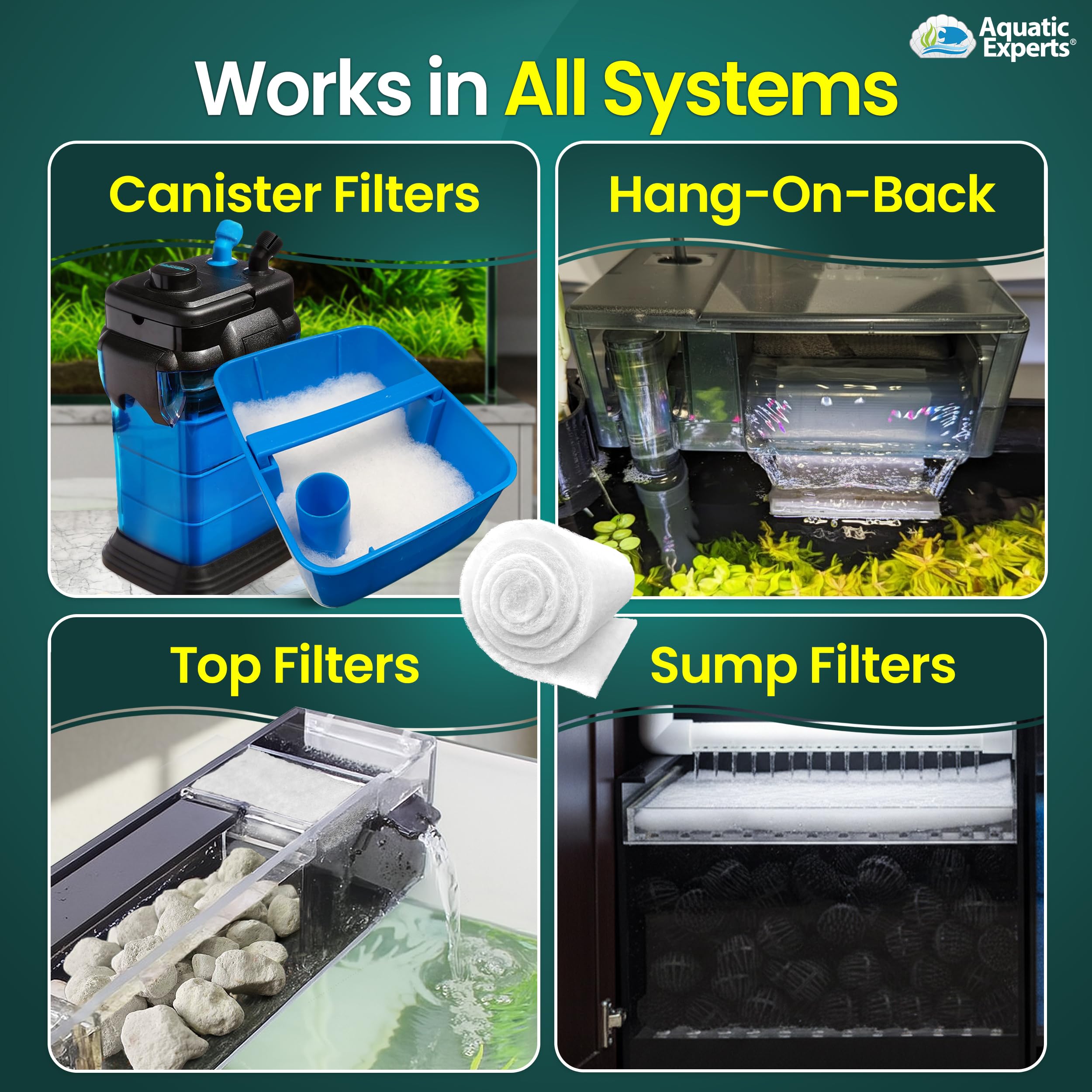 Aquatic Experts FilterFirst made in the USA with quality testing