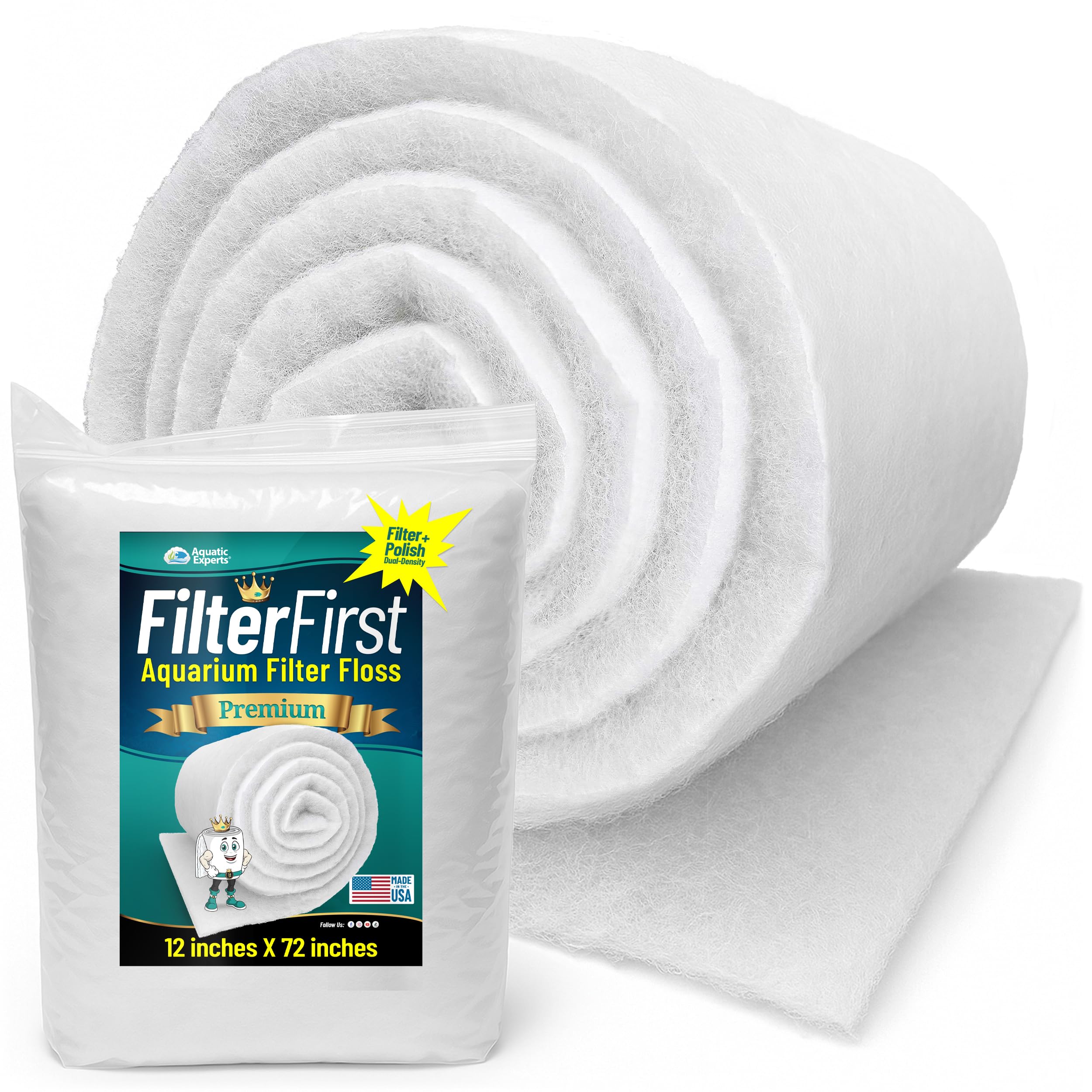 Aquatic Experts FilterFirst pad for clearer aquarium water