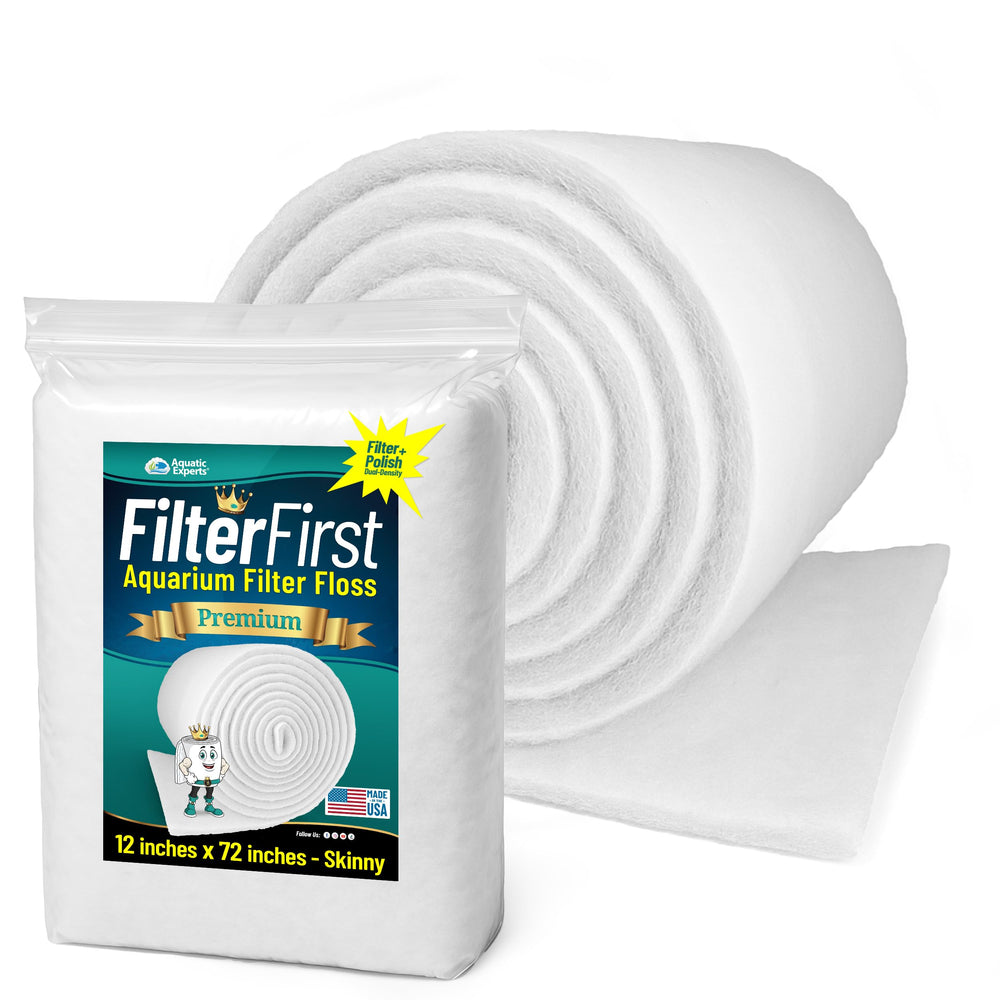 Aquatic Experts FilterFirst pad roll for canister filters boosts debris capture