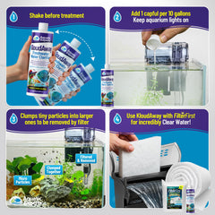 Aquatic Experts KloudAway setup requires mechanical filter in this image.