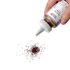 Aquatic Provisions Small Fry powder closeup highlights the semi-fine texture for easy uptake.