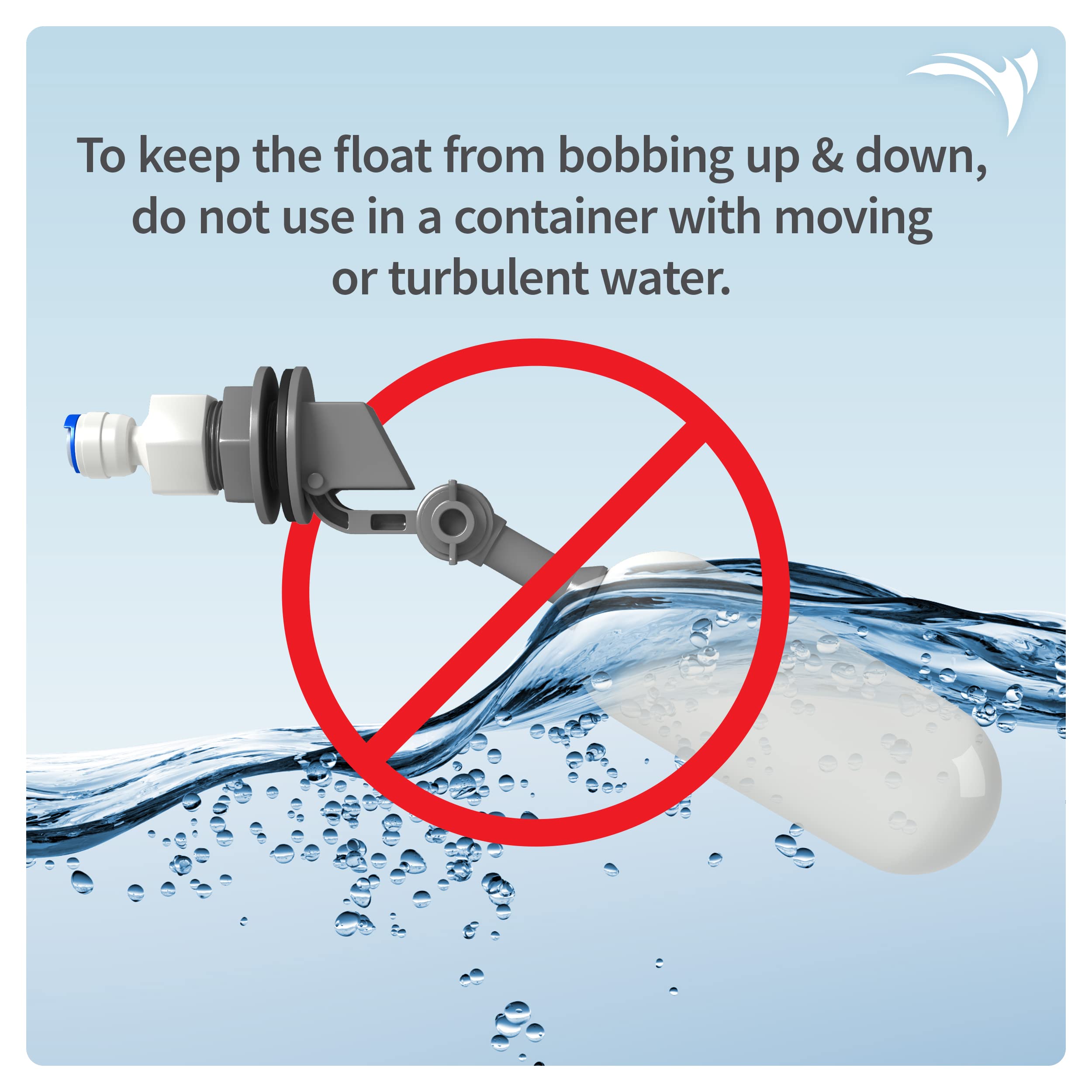 AquaticLife kit includes auto shut-off valve, check valve, tubing, and adapter for quick install.