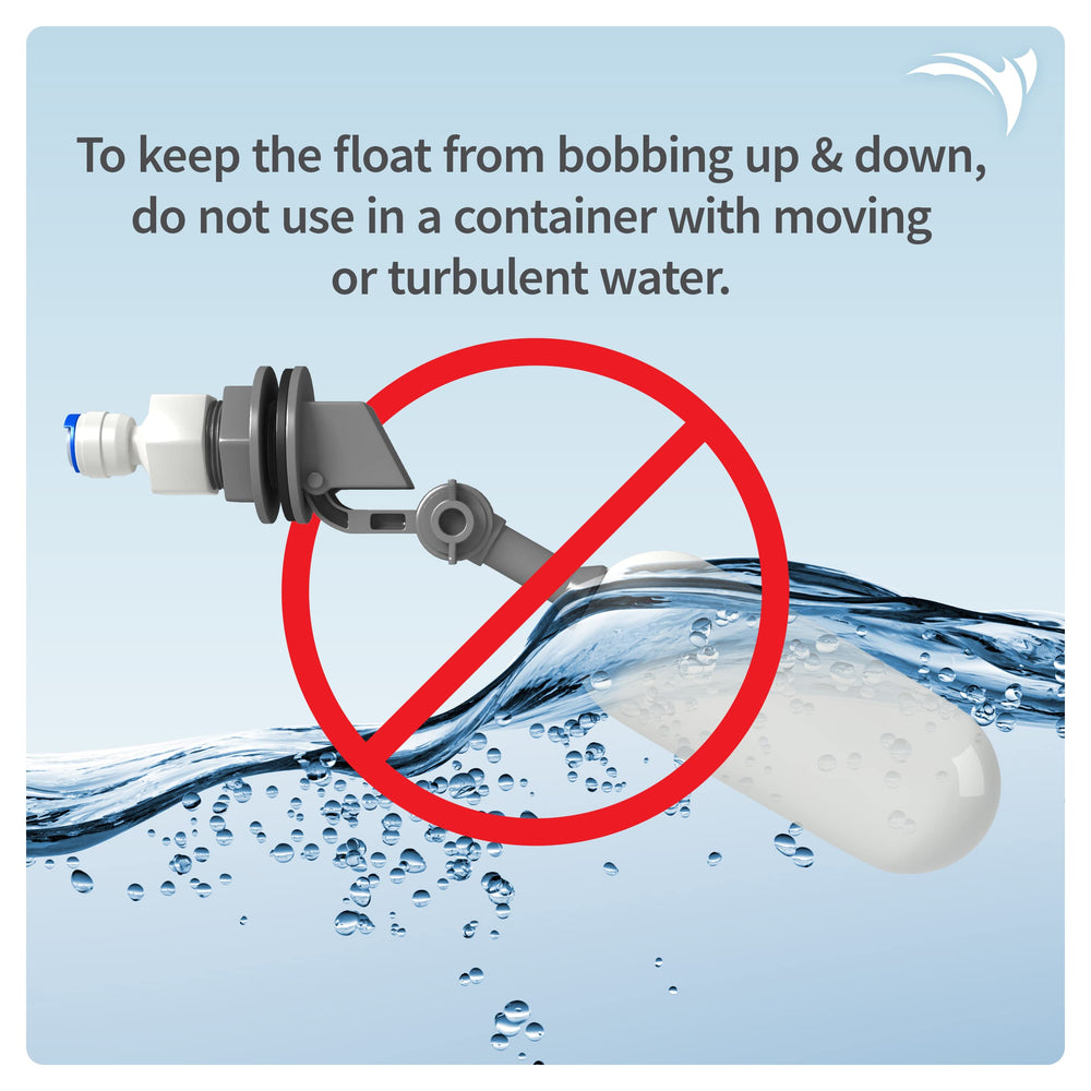 AquaticLife kit includes auto shut-off valve, check valve, tubing, and adapter for quick install.