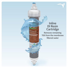 Aquatic Life RO Buddie carbon block filter reduces chlorine for better-tasting water.