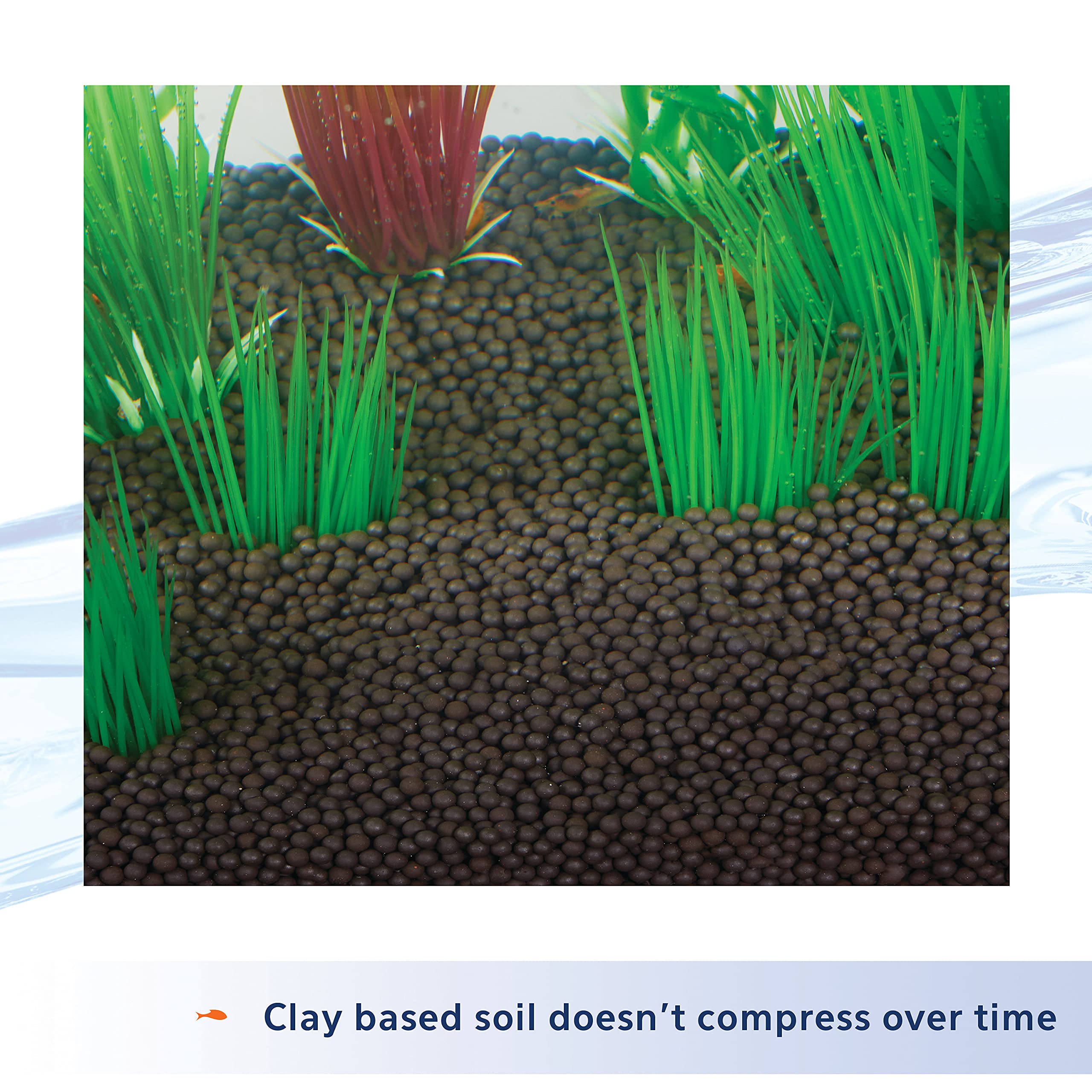 Aqueon 5-pound bag label with usage notes for aquariums.
