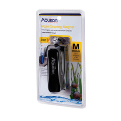 Aqueon Algae Scraper inside scrubber cleans aquarium walls from inside with magnetic ease.