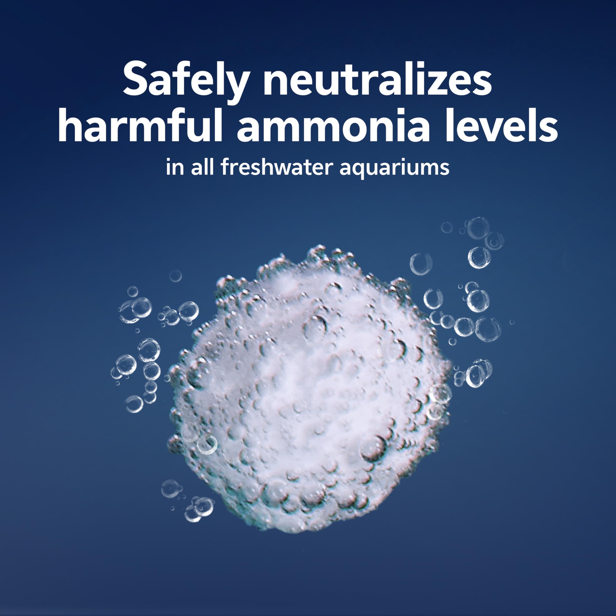 Aqueon AquaPacs packaging front for simple ammonia control.