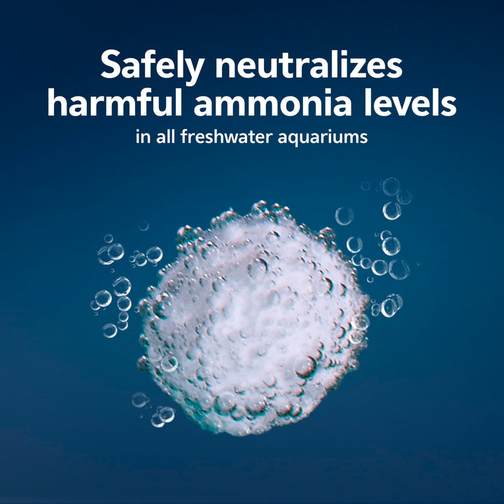 Aqueon AquaPacs packaging front for simple ammonia control.