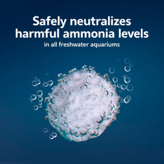 Aqueon AquaPacs packaging front for simple ammonia control.