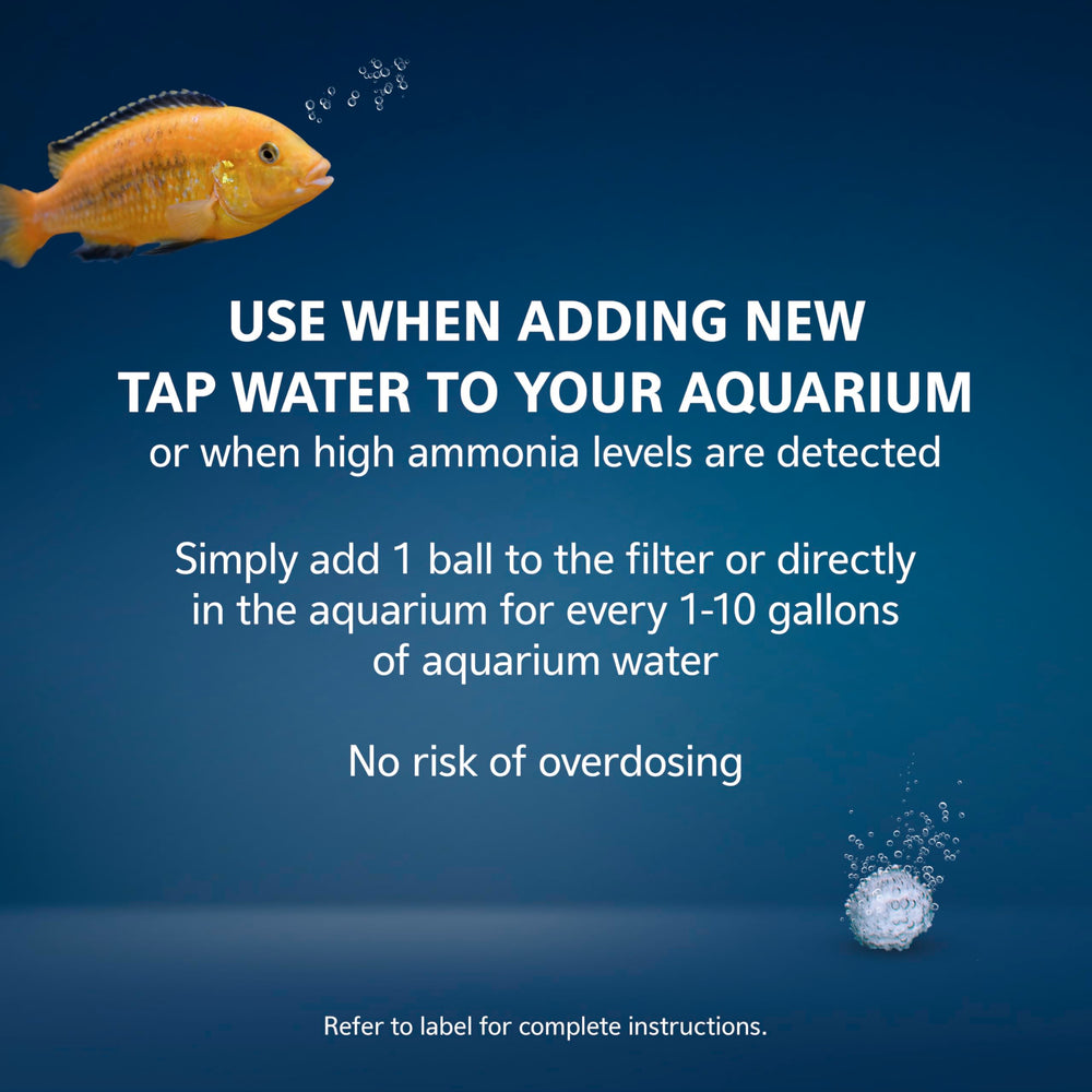 Aqueon AquaPacs label highlighting no measuring required.
