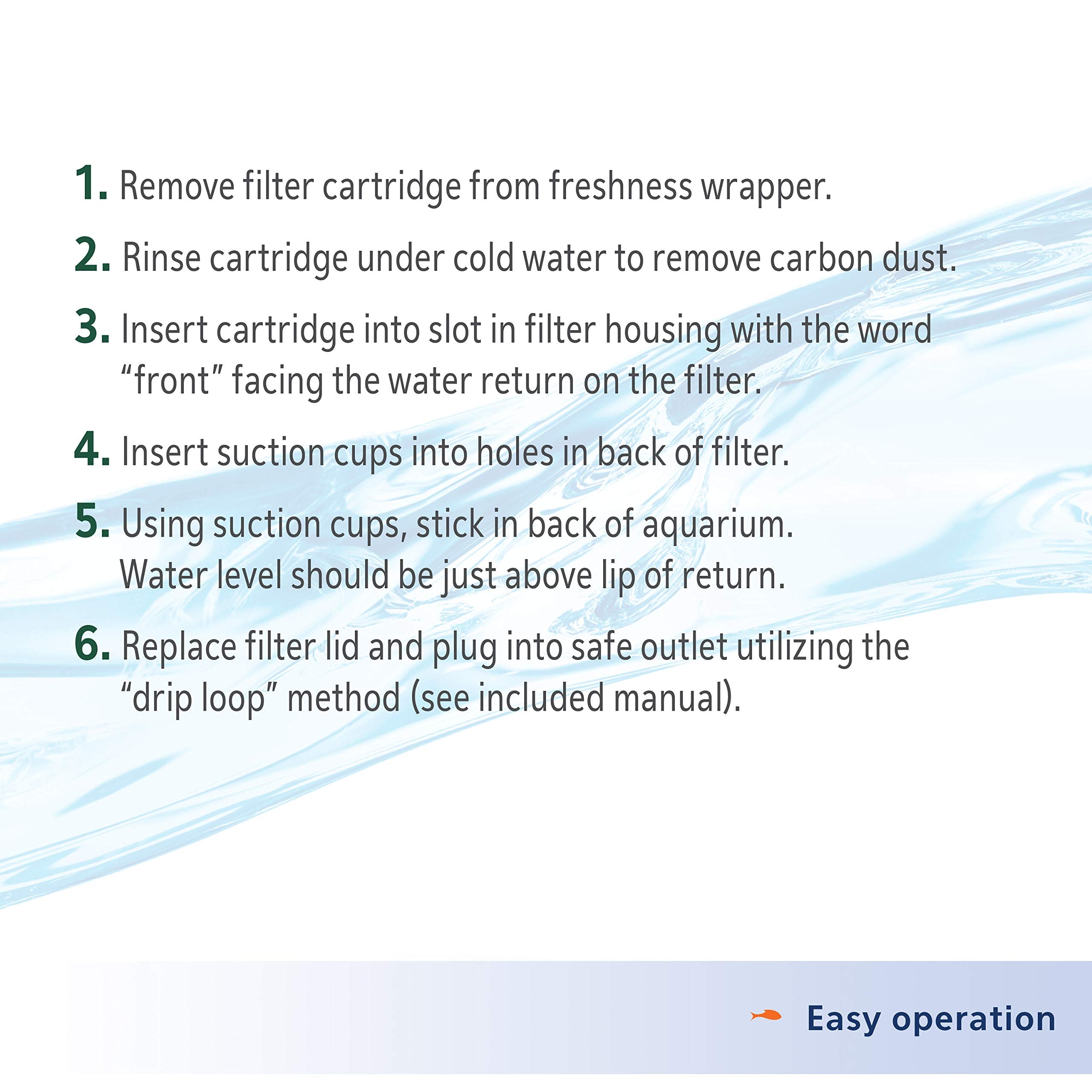 Aqueon coarse sponge provides additional mechanical filtration