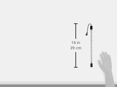 Aqueon Day LED lamp in a hood provides energy-efficient aquarium lighting.