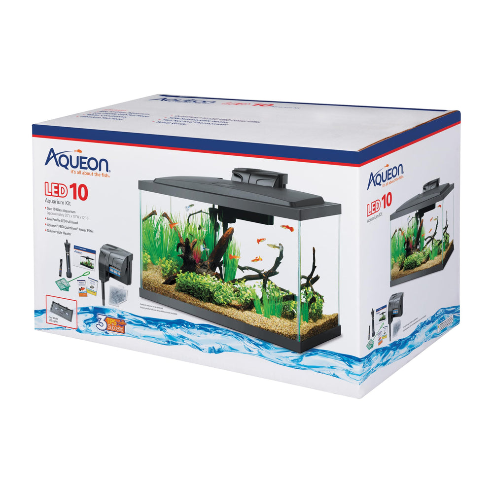 Aqueon fish net enables gentle catch-and-care during maintenance