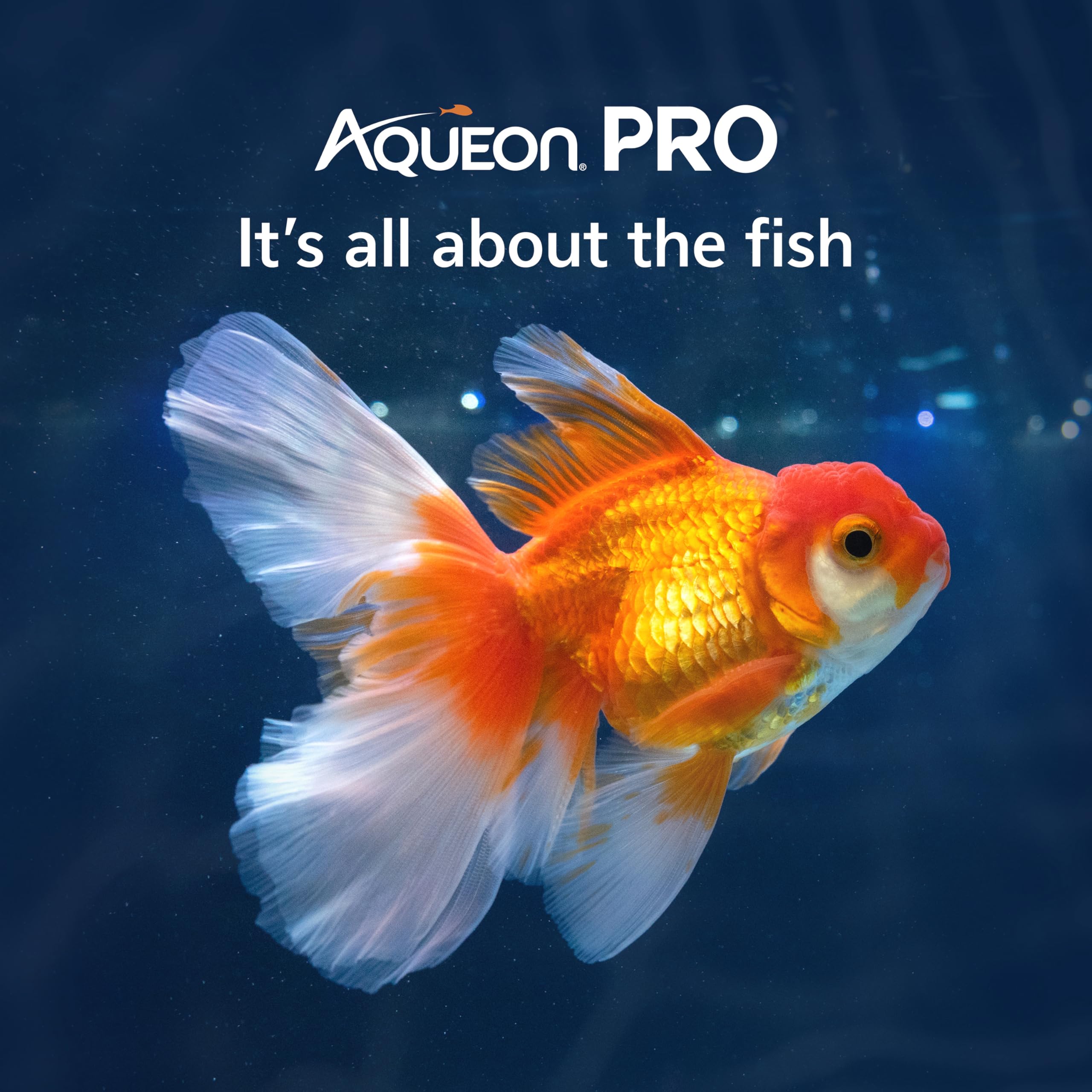 Aqueon PRO cartridge suitable for freshwater and saltwater setups.