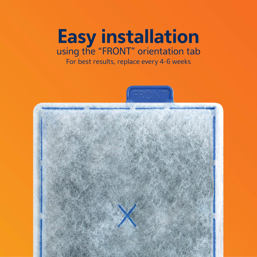 Three-pack Aqueon PRO cartridges for uninterrupted filtration routine.