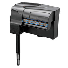 Aqueon QuietFlow 75 LED PRO filter body close-up showing durable media chamber.