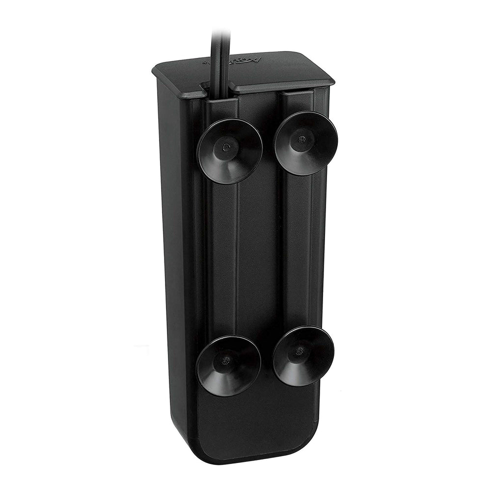 Aqueon QuietFlow E internal filter side view showing slim profile
