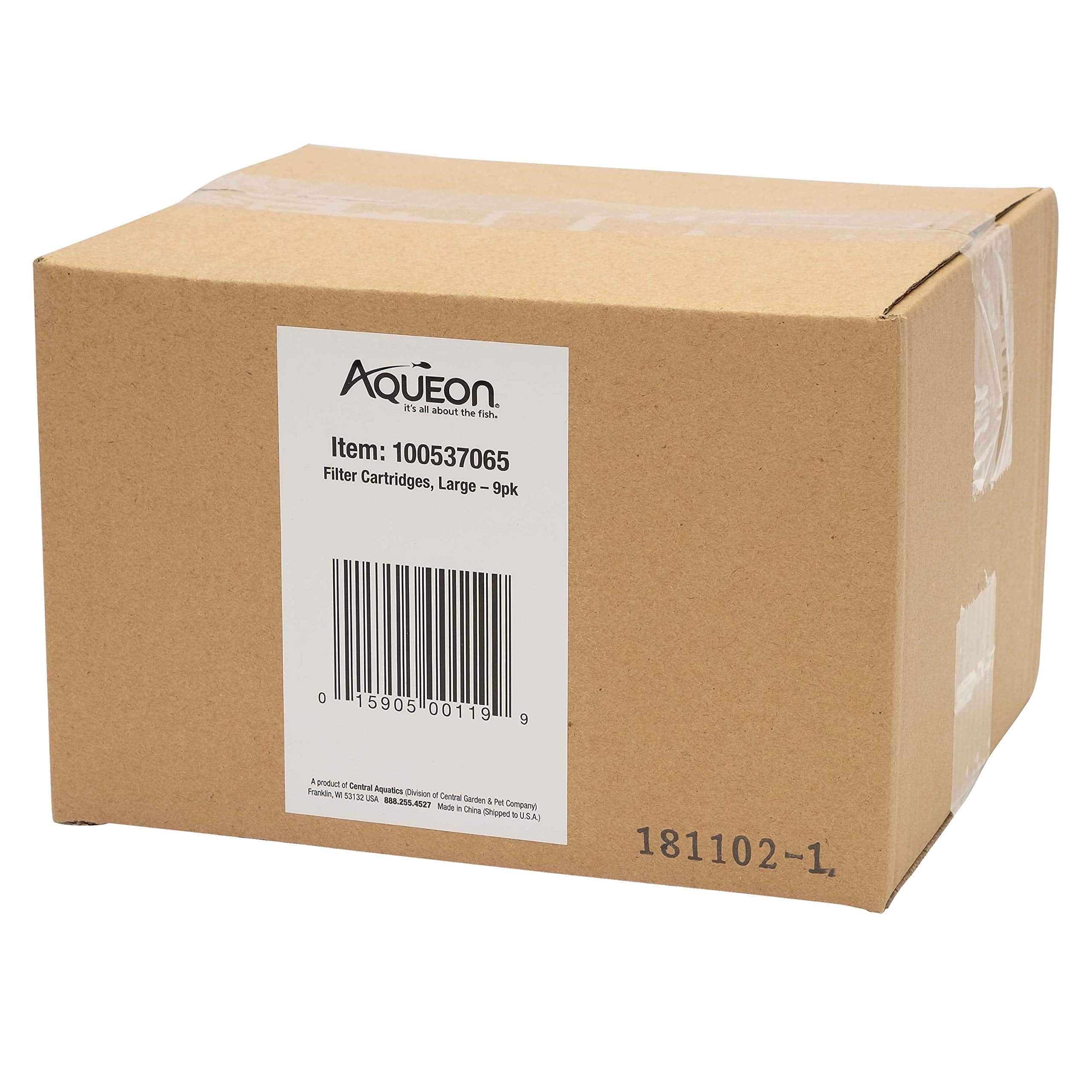 Aqueon quietflow-compatible cartridge shows seamless fit with compatible filters