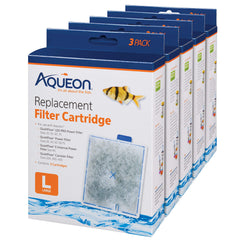 Aqueon replacement cartridge front view showing easy installation