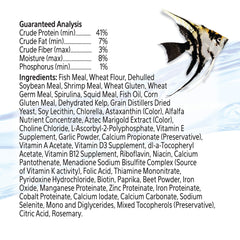 Aqueon Tropical Flakes enhancing color and vitality in tropical fish.