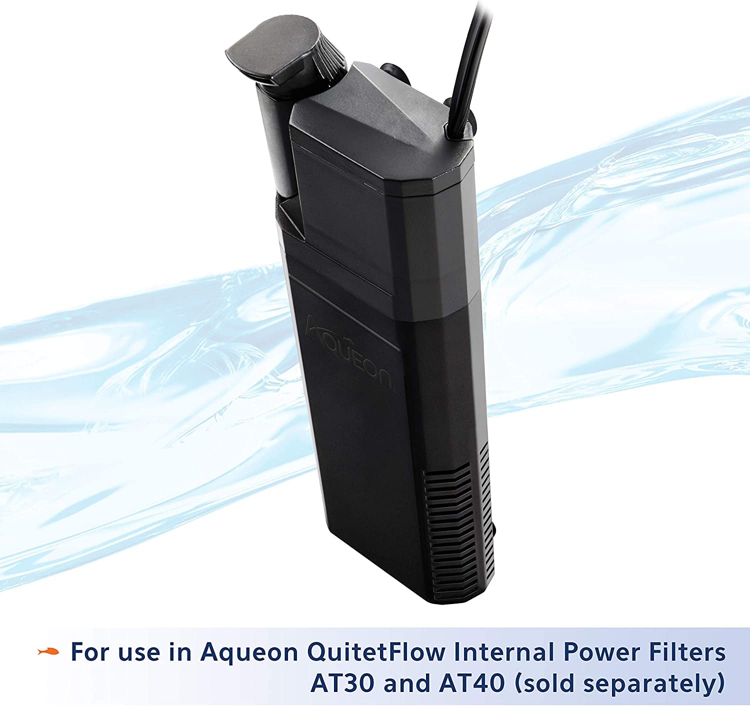 Possible clearer water after using the Aqueon cartridge.