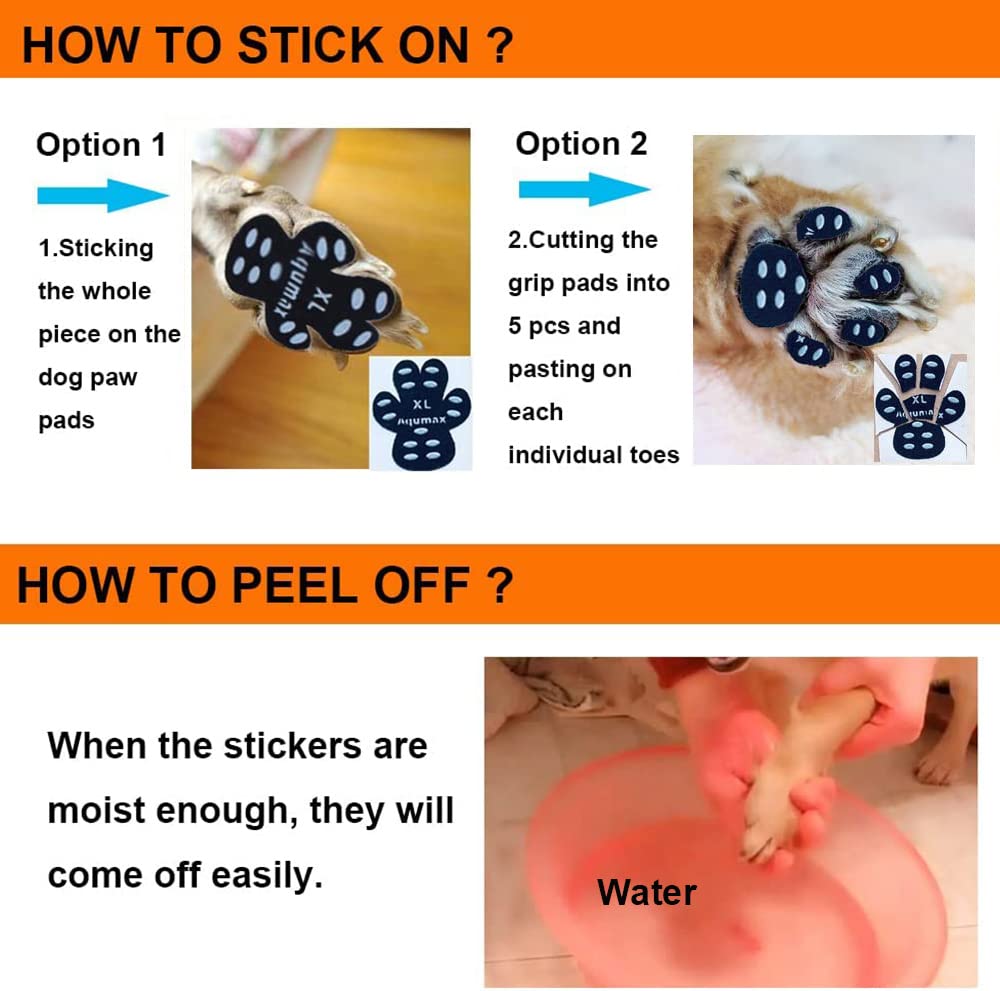 Aqumax multicolor sets arranged to fit different paw sizes and styles