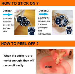Aqumax multicolor sets arranged to fit different paw sizes and styles