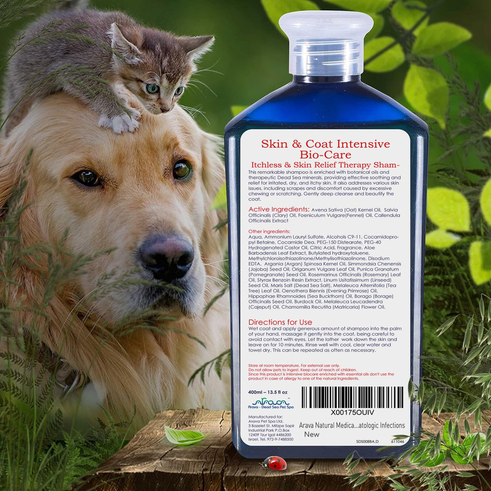 Arava deep-clean-undercoat for thorough wash and healthier follicles