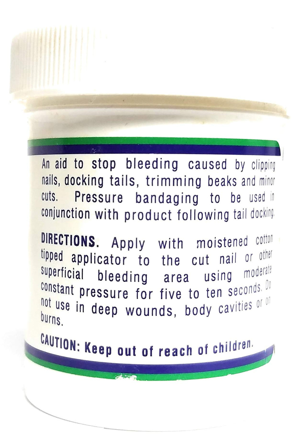 ARC Laboratories Kwik-Stop powder used for nail clipping on dogs and cats