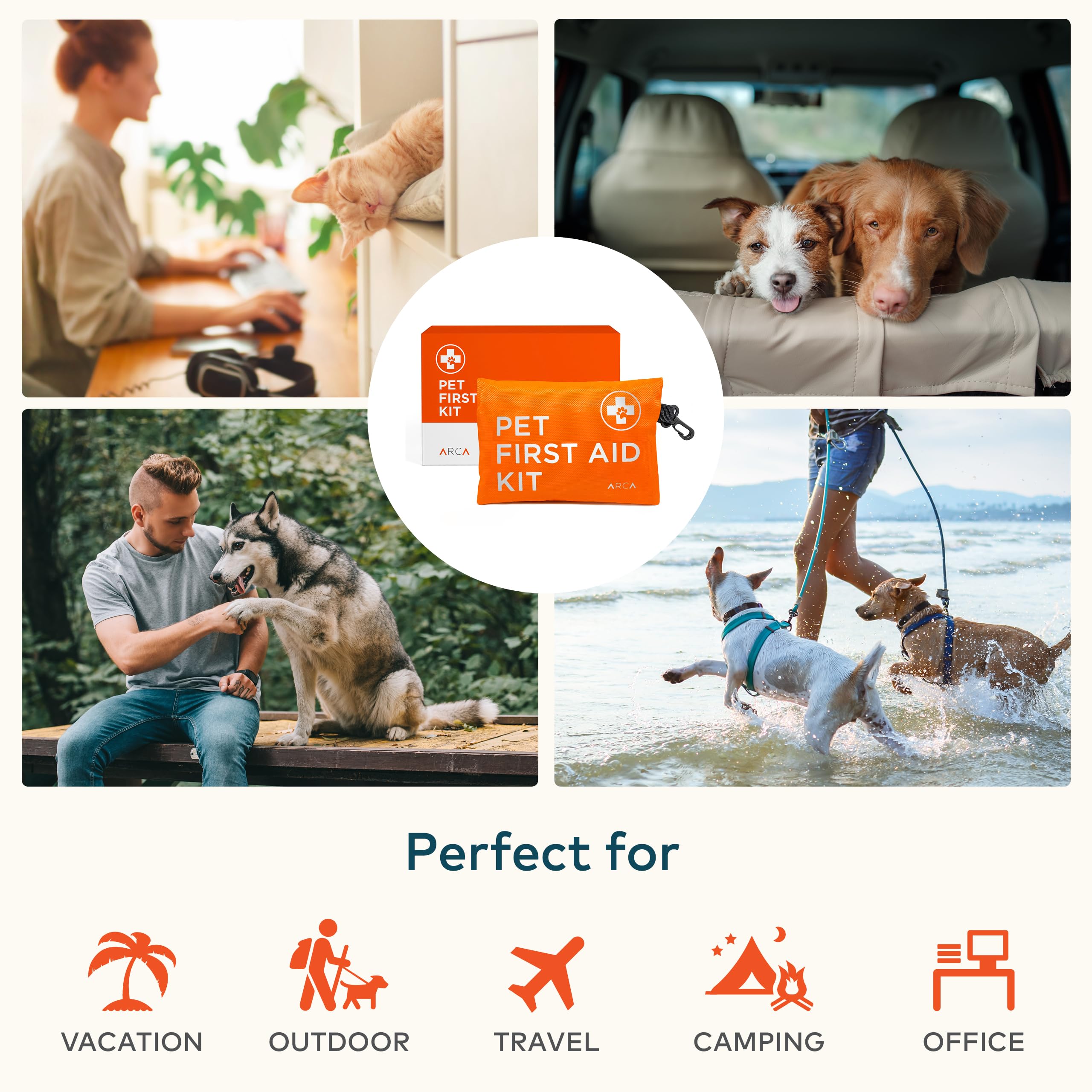 ARCA PET lightweight pouch doubles as a reliable hiking companion.
