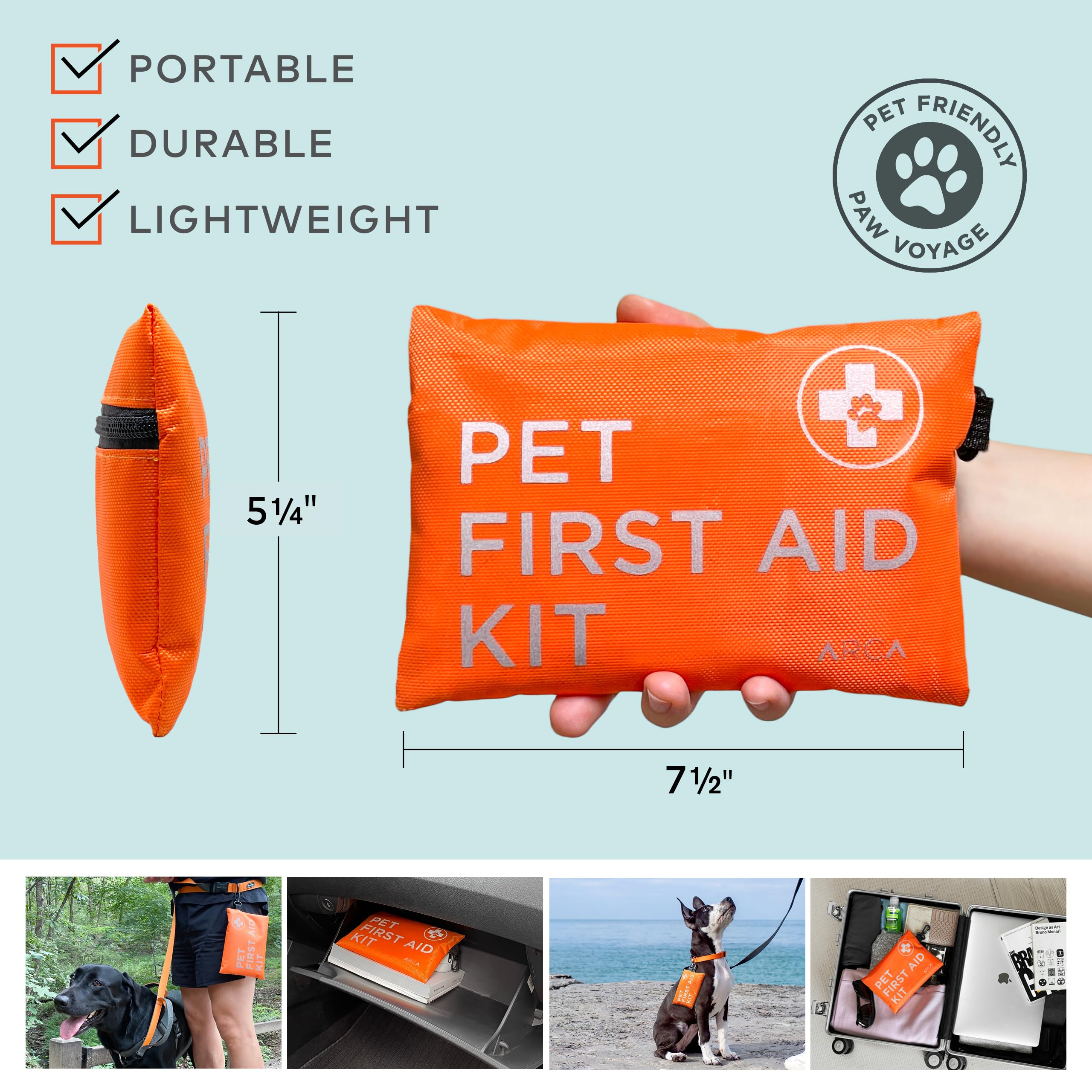 ARCA PET rugged design for hunting, hiking, camping.