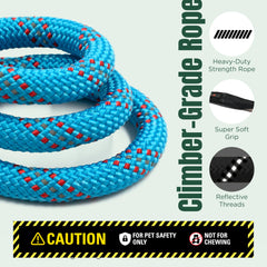 ARCA PET dog seat belt reflective rope enhances nighttime visibility.