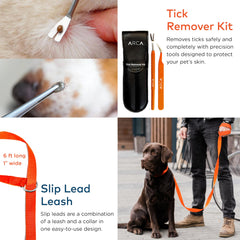 ARCA PET fluorescent lettering on kit for easy spotting.