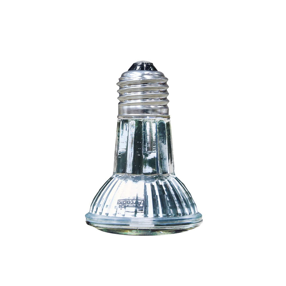 Arcadia heat lamp with standard E26 base for easy installation
