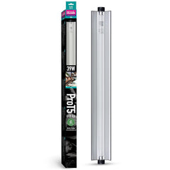 Arcadia T5 UVB 34-inch bulb for reptile basking zones, delivering steady UVB light.