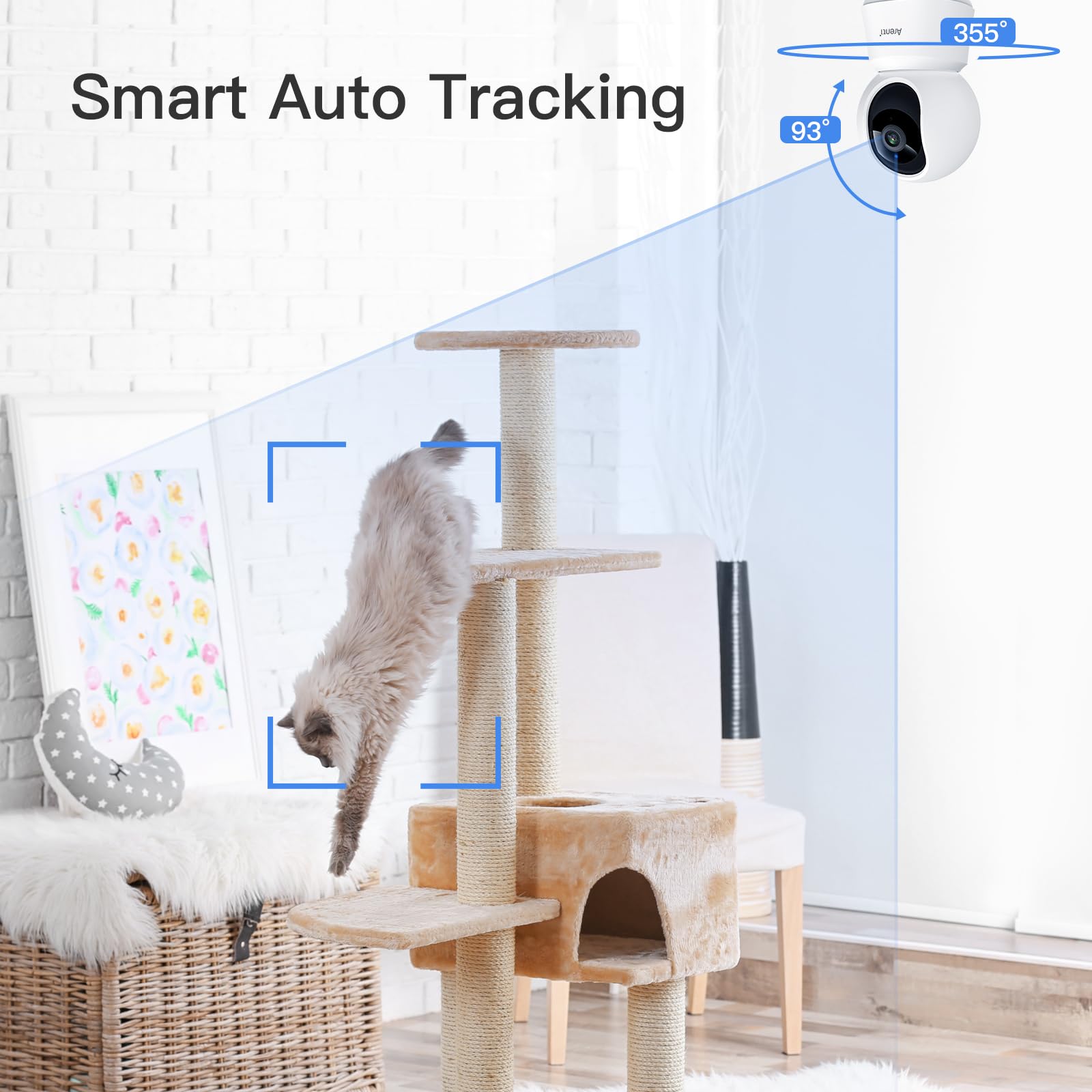 ARENTI web browser and multi-view sharing enables family monitoring on multiple devices.