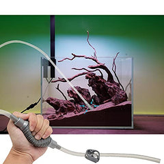 AREPK thinner tubing close-up enabling precise gravel cleaning in small tanks