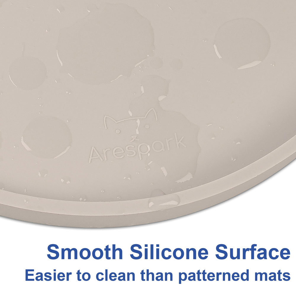 Arespark mats suitable for all pet foods, including dry and wet.