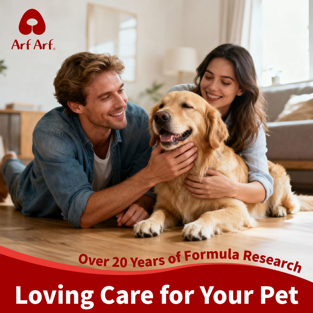 Sulfate-free and paraben-free Arf Arf formula promotes safe home grooming