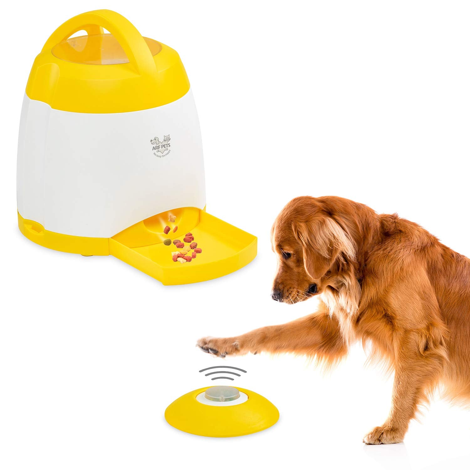 Arf Pets battery-requirements-ready design highlights the power needs for operation.