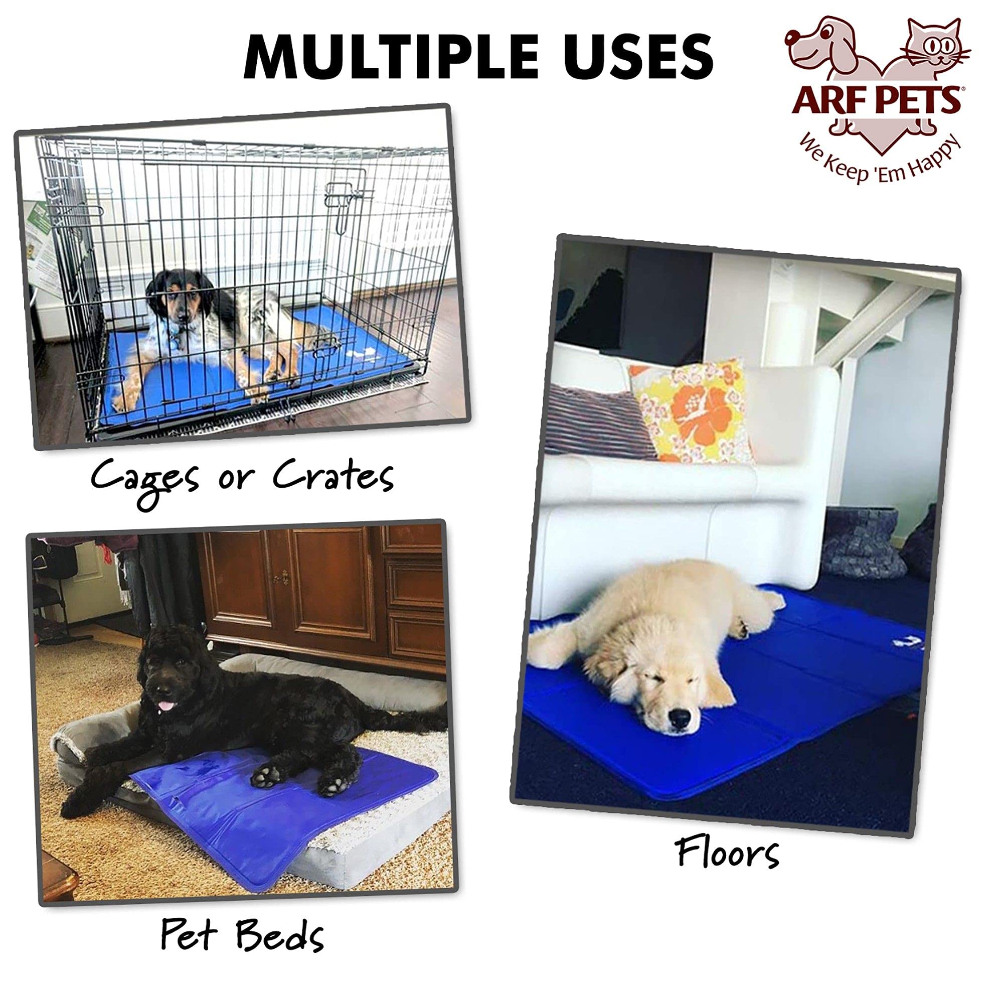 Arf Pets durable liquid gel cooling construction lasts through travel
