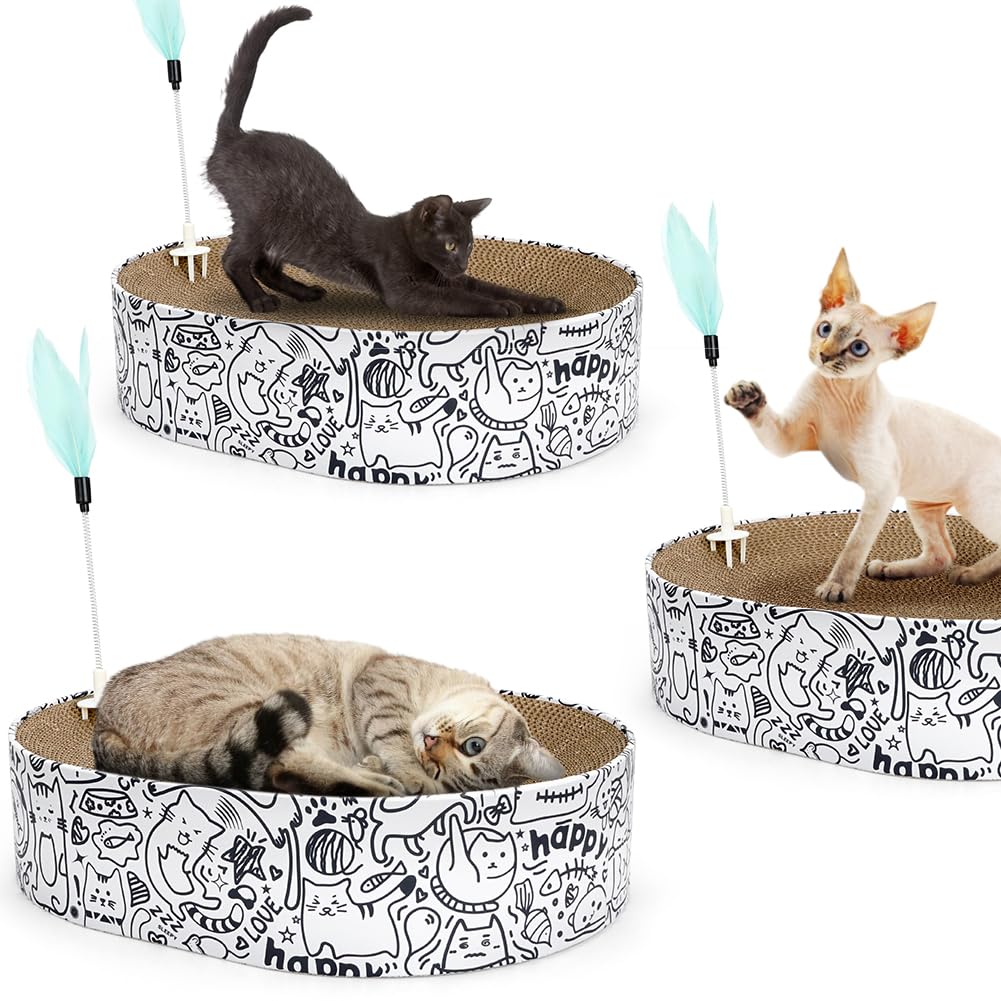ARGOPET modern-design surface fits homes and supports multiple cats.