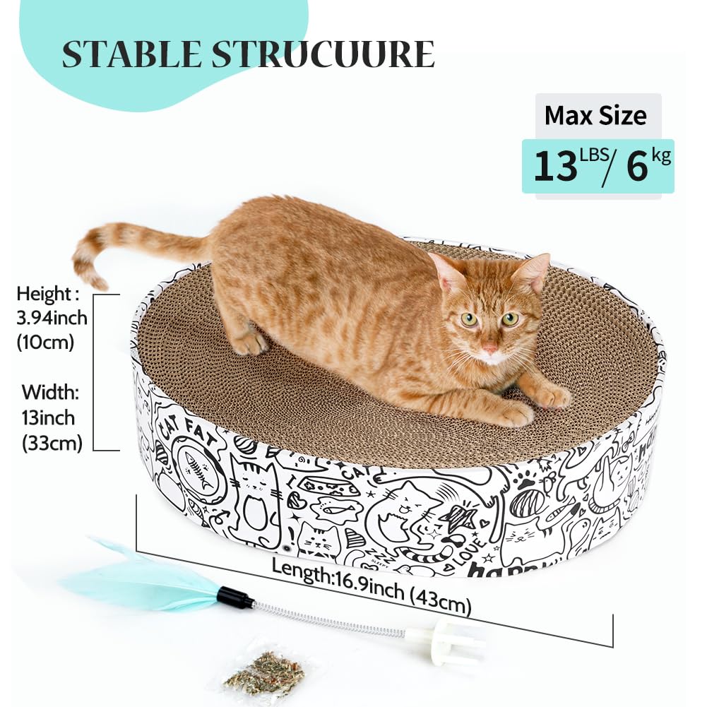 ARGOPET multi-cat use provides shared space for scratching and lounging.