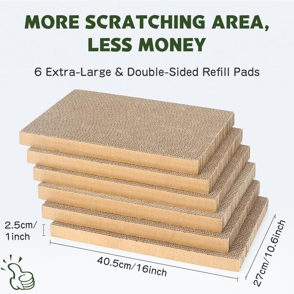 ARGOPET reversible scratch pad front view highlights double-sided durability.