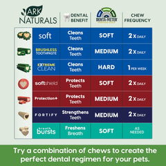 Ark Naturals Brushless Toothpaste aromatic spices for fresh breath during chewing.
