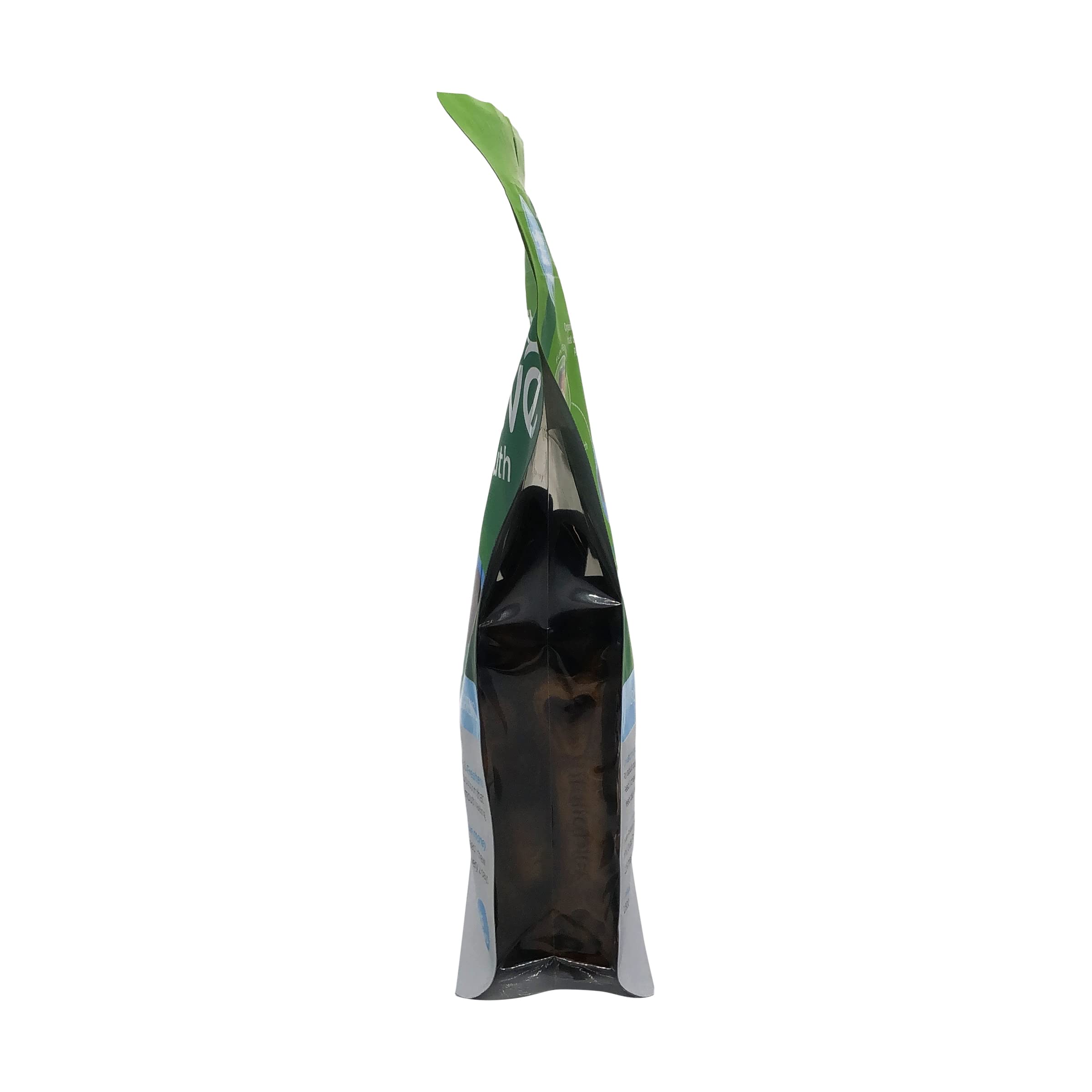 Ark Naturals Brushless Toothpaste dental chews with ridges freshen breath during daily use.