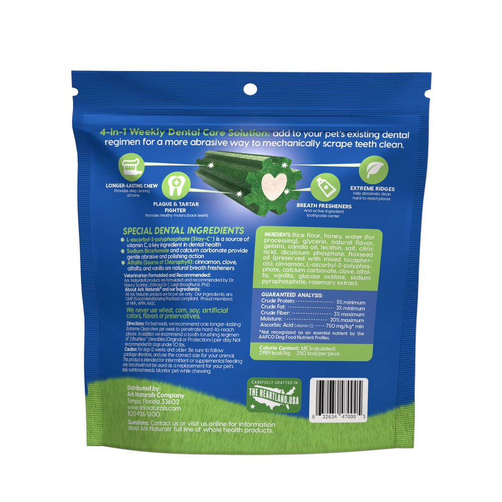 ARK NATURALS Extreme Clean toothpaste center detail supports deep cleaning and polishing