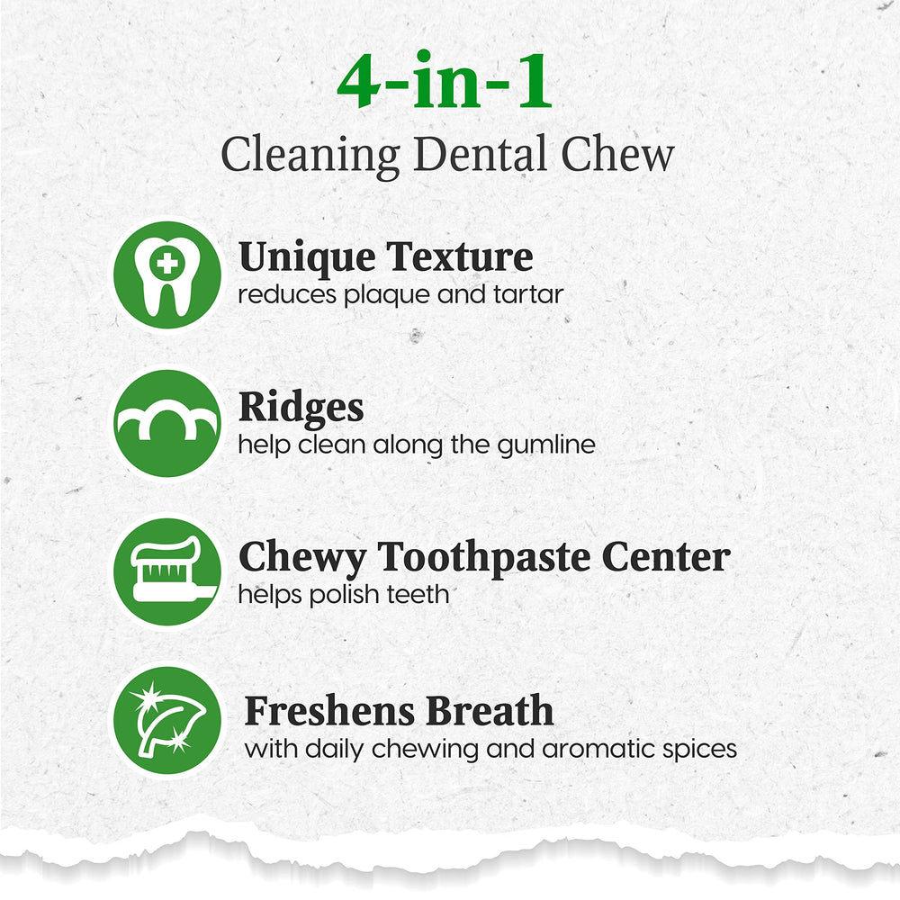 Ark Naturals breath-freshening chew for dogs designed for daily care