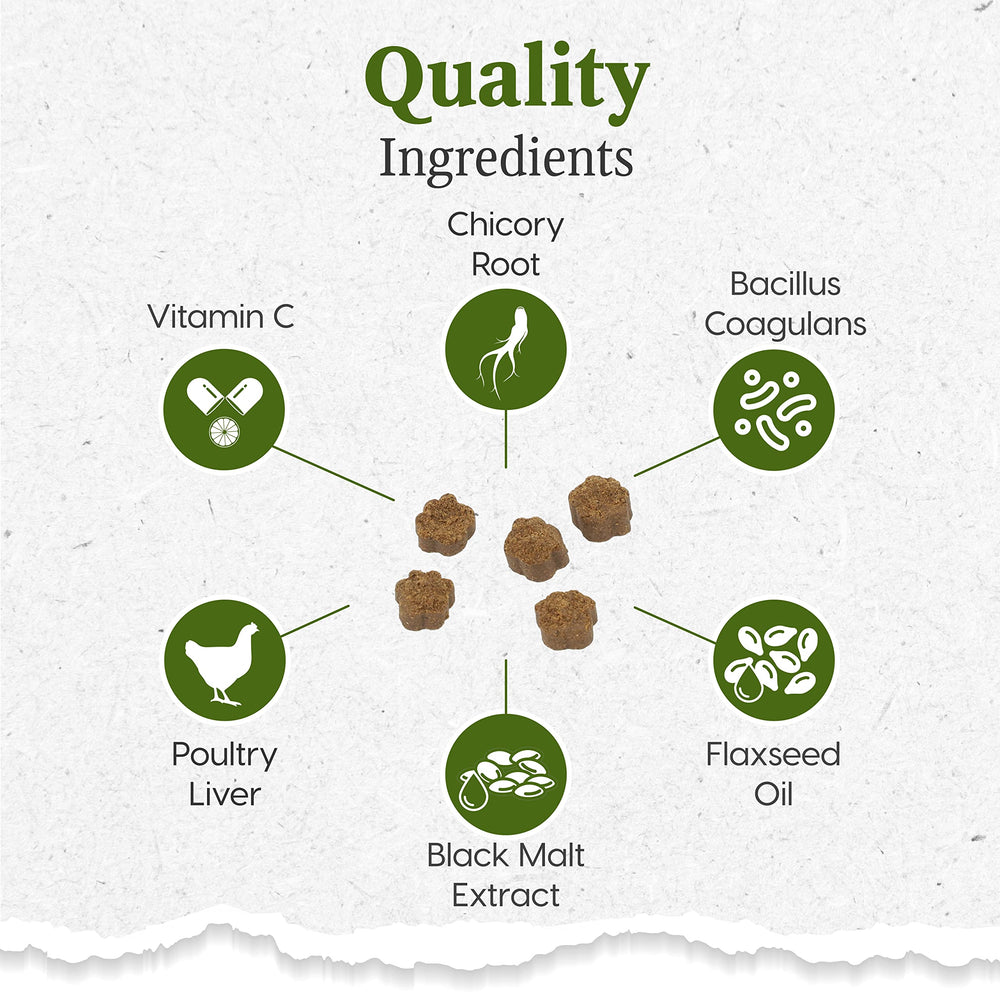 Cat with ARK NATURALS Gentle Digest chews for daily use and balance.